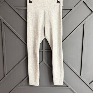 Nike Light Gray High-Waist Performance Leggings